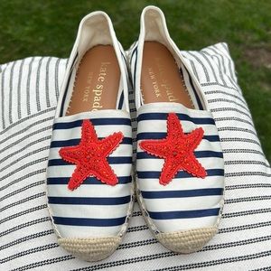 Kate Spade ♠️ Espadrilles Flat Shoe
